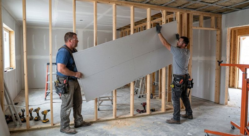 Kitchen Drywall Installation in Overland Park, KS